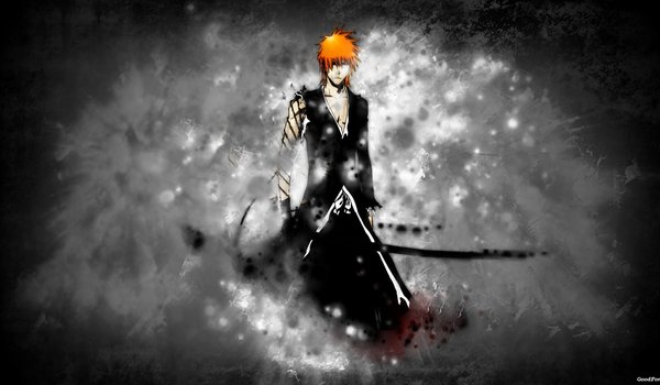 Обои на рабочий стол: bankai, ichigo, блич, ичиго, меч