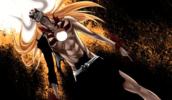 Обои на рабочий стол: bleach, hollow ichigo, арранкар, блич, ичиго