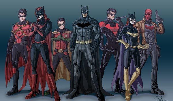 Обои на рабочий стол: batman, comics, reboot