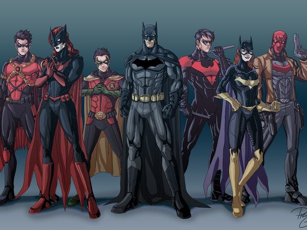 batman, comics, reboot