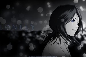 Обои на рабочий стол: bleach, lonely, rukia kuchiki, аниме, слёзы