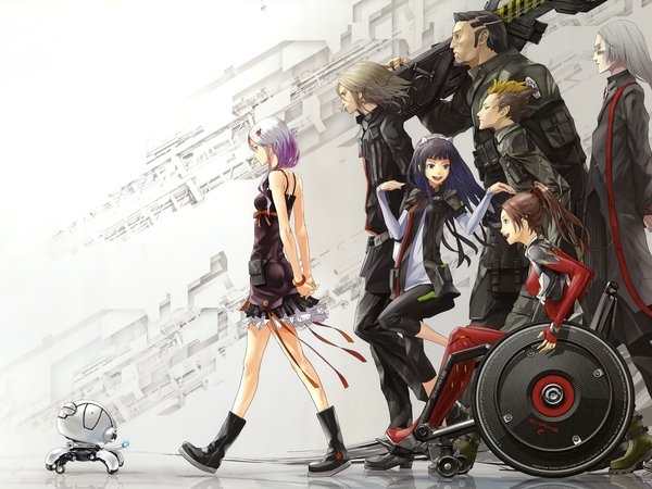 guilty crown, Ouma Shu, Shinomiya Ayase, Tsutsugami Gai, yuzuriha inori, аниме, вины, корона