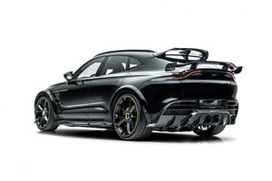 Обои на рабочий стол: aston martin, Aston Martin DBX from Mansory, Carbon Makeover, DBX, белый фон