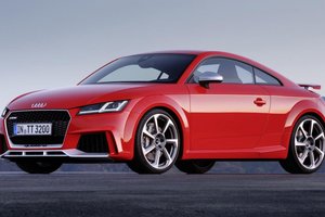 Обои на рабочий стол: Audi, red, Ауди, передок
