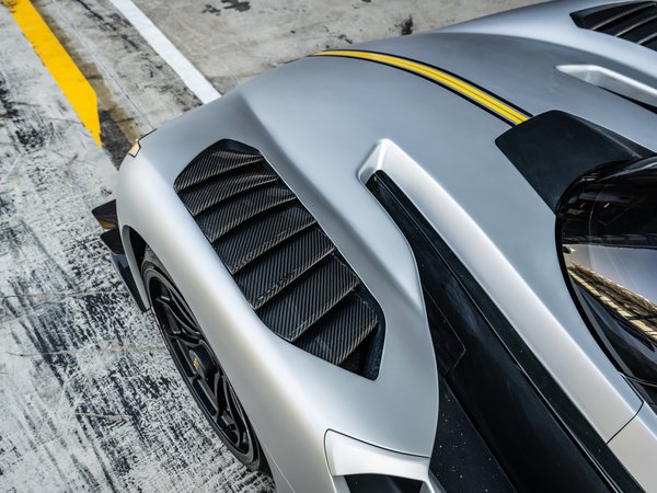 2023, 777 hypercar, carbon fiber, close-up