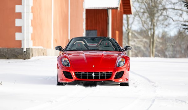 Обои на рабочий стол: ferrari, Ferrari SA Aperta, Front, SA Aperta