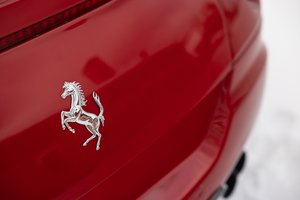 Обои на рабочий стол: badge, ferrari, Ferrari SA Aperta, horse, logo, SA Aperta