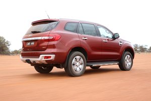 Обои на рабочий стол: 2015, 4WD, Everest, ford, Titanium, пятидверный