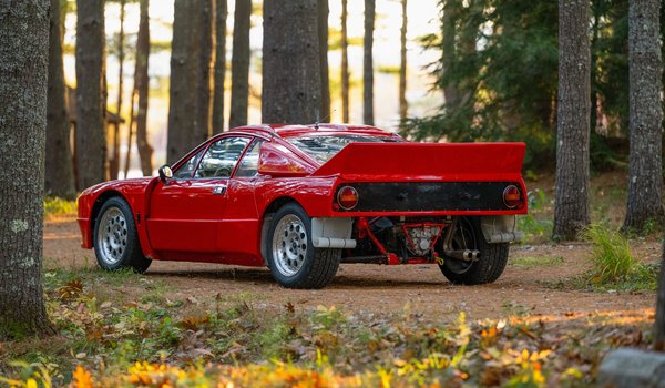 Обои на рабочий стол: 1982, Lancia, Lancia Rally 037 Stradale, rally, rear