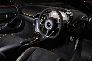 Обои на рабочий стол: Artura, car interior, mclaren, McLaren Artura