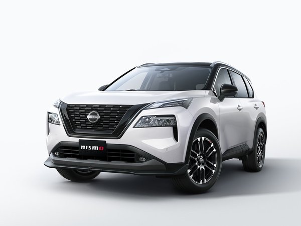 NISMO, nissan, X-Trail, белый фон