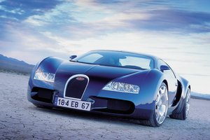Обои на рабочий стол: bugatti, бугатти, пустыня