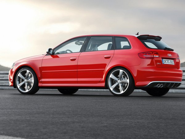 Audi, rs3, Ауди, красный