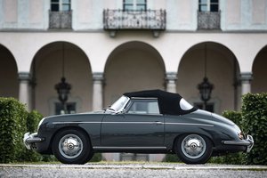 Обои на рабочий стол: 1961, 356, porsche, Porsche 356B 1600 Super Roadster, side view