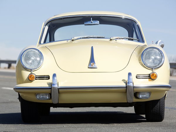 1964, 356, Front, porsche, Porsche 356 SC Coupe