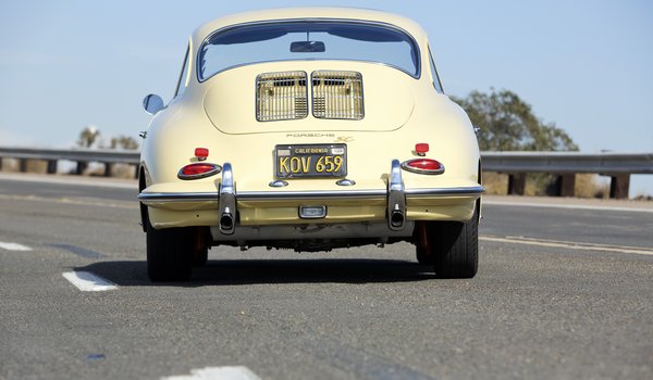 Обои на рабочий стол: 1964, 356, porsche, Porsche 356 SC Coupe, rear