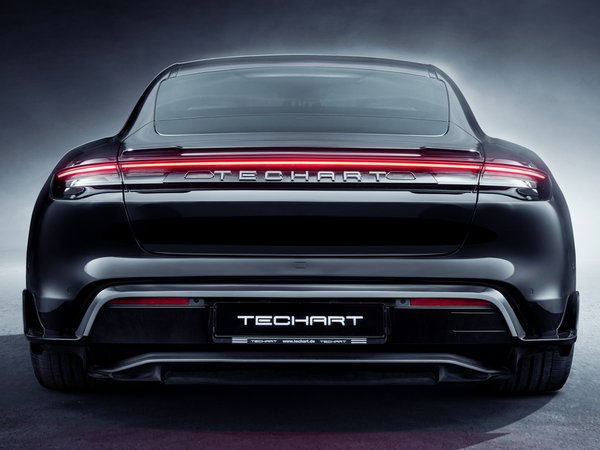 exterior, porsche, Porsche Taycan, sports car, Taycan, TechArt, дизайн, мощь, порше, спортивный автомобиль