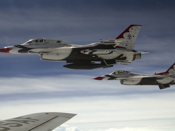 dynamics, f-16, falcon, fighting, general, thunderbirds, истребитель