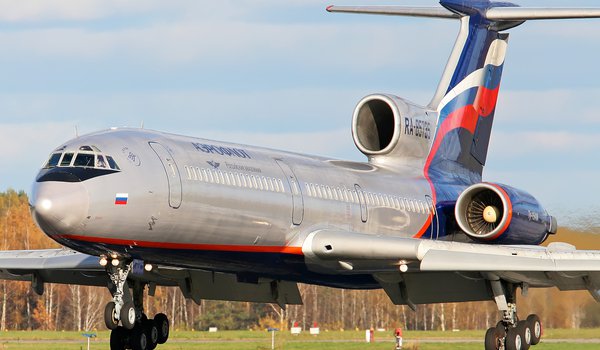 Обои на рабочий стол: Aeroflot, Tu-154M, tupolev, аэрофлот, ту-154, Ту-154М, туполев