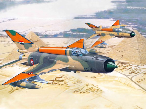 Mig, авиация, ввс, египет, истребитель, МиГ-21, пирамиды, самолёт