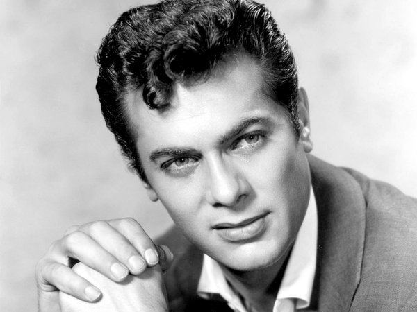 tony curtis, тони кертис, чёрно-белое