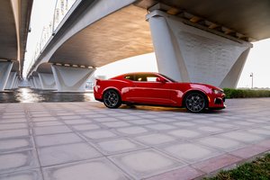 Обои на рабочий стол: camaro, chevrolet, Chevrolet Camaro ZL1, side view