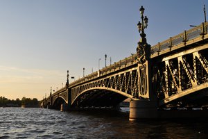 Обои на рабочий стол: мост, питер, река, санкт-петербург
