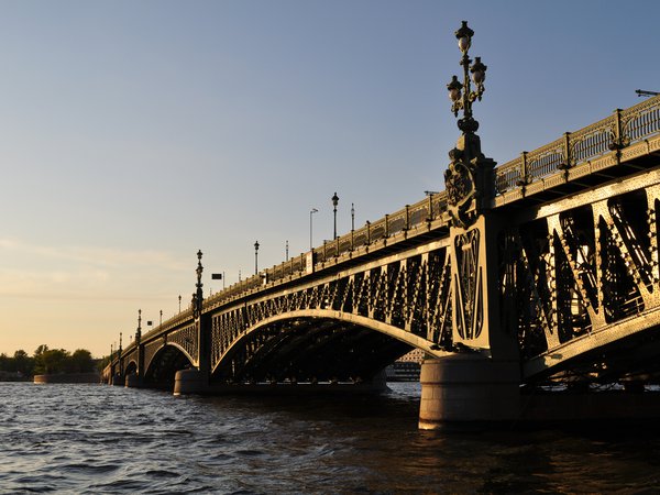 мост, питер, река, санкт-петербург