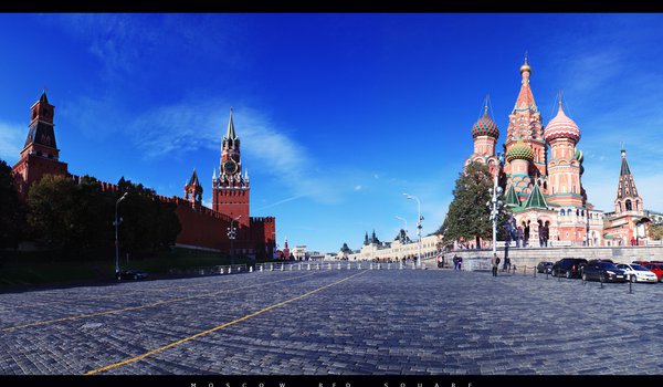 Обои на рабочий стол: city, city wallpapers, moscow, red square, russia, васильевский спуск, вид, город, красная площадь, москва, пейзаж, россия