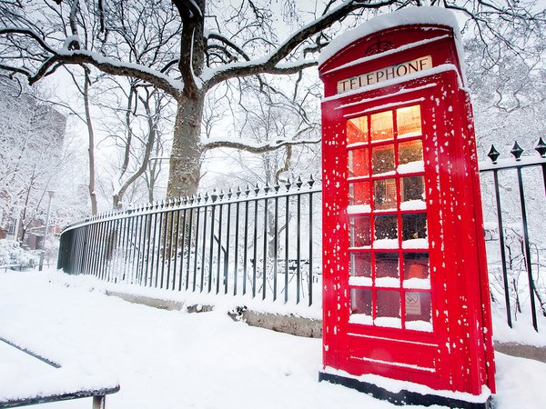 день, зима, лондон