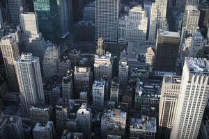 Обои на рабочий стол: city, new york, nyc, высота, город, небоскребы, улицы