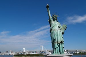 Обои на рабочий стол: city, new york, статуя свободы