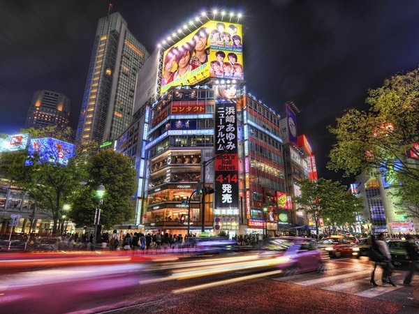 japan, the mean streets, tokyo, ночь, япония