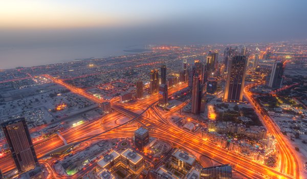Обои на рабочий стол: dubai, United Arab Emirates, город