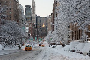 Обои на рабочий стол: city, New_York, nyc, usa, winter, город