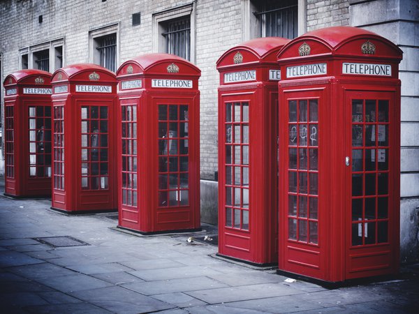 city, england, london, Phone Booth, street, англия, город, лондон, Телефонная будка, улица