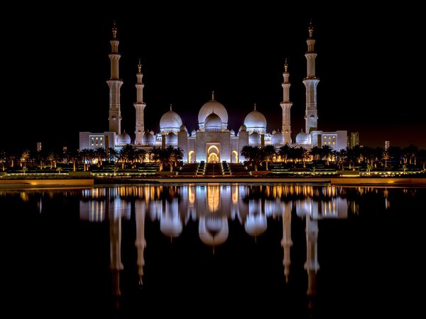 Abu Dhabi, grand mosque, Sheikh Zayed, UAE