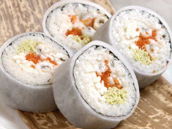 1920x1200, fish, fish eggs, food, macro, rice, sushi, еда, икра, макро, рис, роллы, рыба, суши