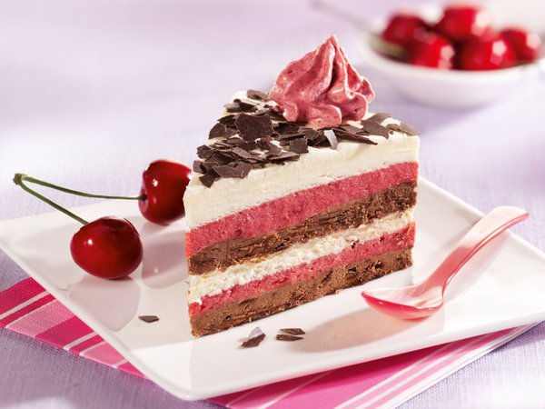 cake, cherries, chocolate, cream, dessert, food, вишни, десерт, еда, крем, пирожное, сладкое, торт, шоколад