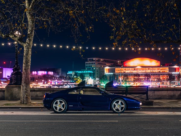 F355, ferrari, Ferrari F355 Berlinetta, side view