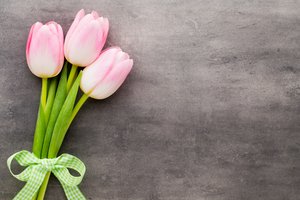 Обои на рабочий стол: beautiful, flowers, fresh, pink, spring, tulips, букет, розовые, тюльпаны, цветы