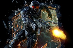 Обои на рабочий стол: crysis, crytek, electronic arts, shooter