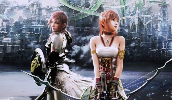 Обои на рабочий стол: final fantasy, final fantasy xiii-2, последняя фантазия 13