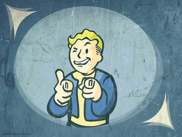 fallout3, vault boy‎, игра, обои