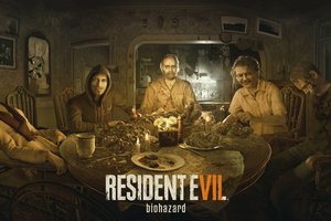 Обои на рабочий стол: BIOHAZARD, Dinner, game, Resident Evil 7