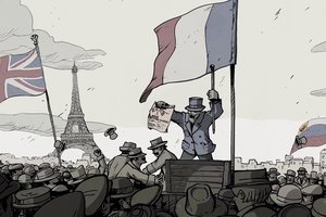 Обои на рабочий стол: Valiant Hearts: The Great War, война, игры, париж