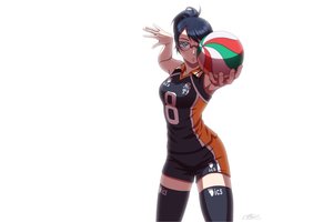 Обои на рабочий стол: haikyuu!!, kiyoko, shimizu