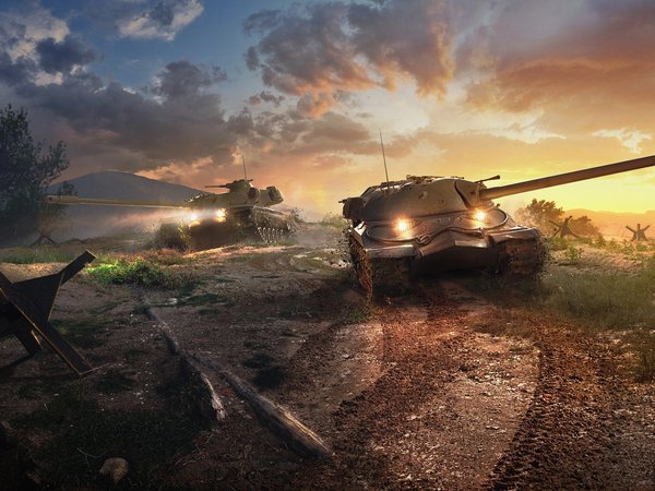 game, Lesta Games, T110E5, Wargaming.net, World of Tanks, американский танк, варгейминг, ИС-7, леста, мир танков, советский танк, танк