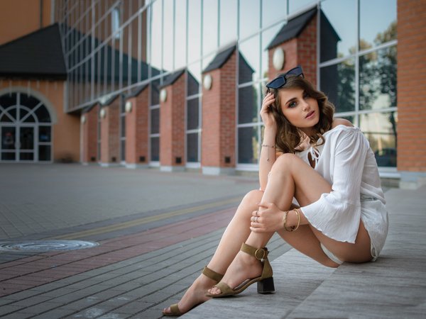 Ananda, Dmitry Medved, девушка, красивые ножки, модель, секси