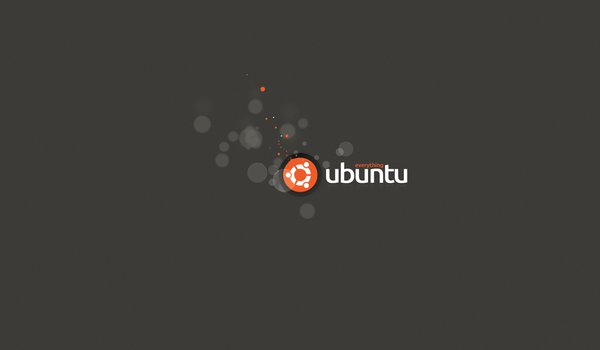 Обои на рабочий стол: bubbles, everything, ubuntu